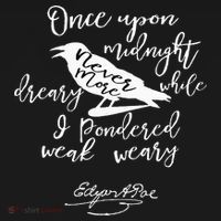 Gothic Edgar Allan Poe vintage  T-Shirt thumb 7