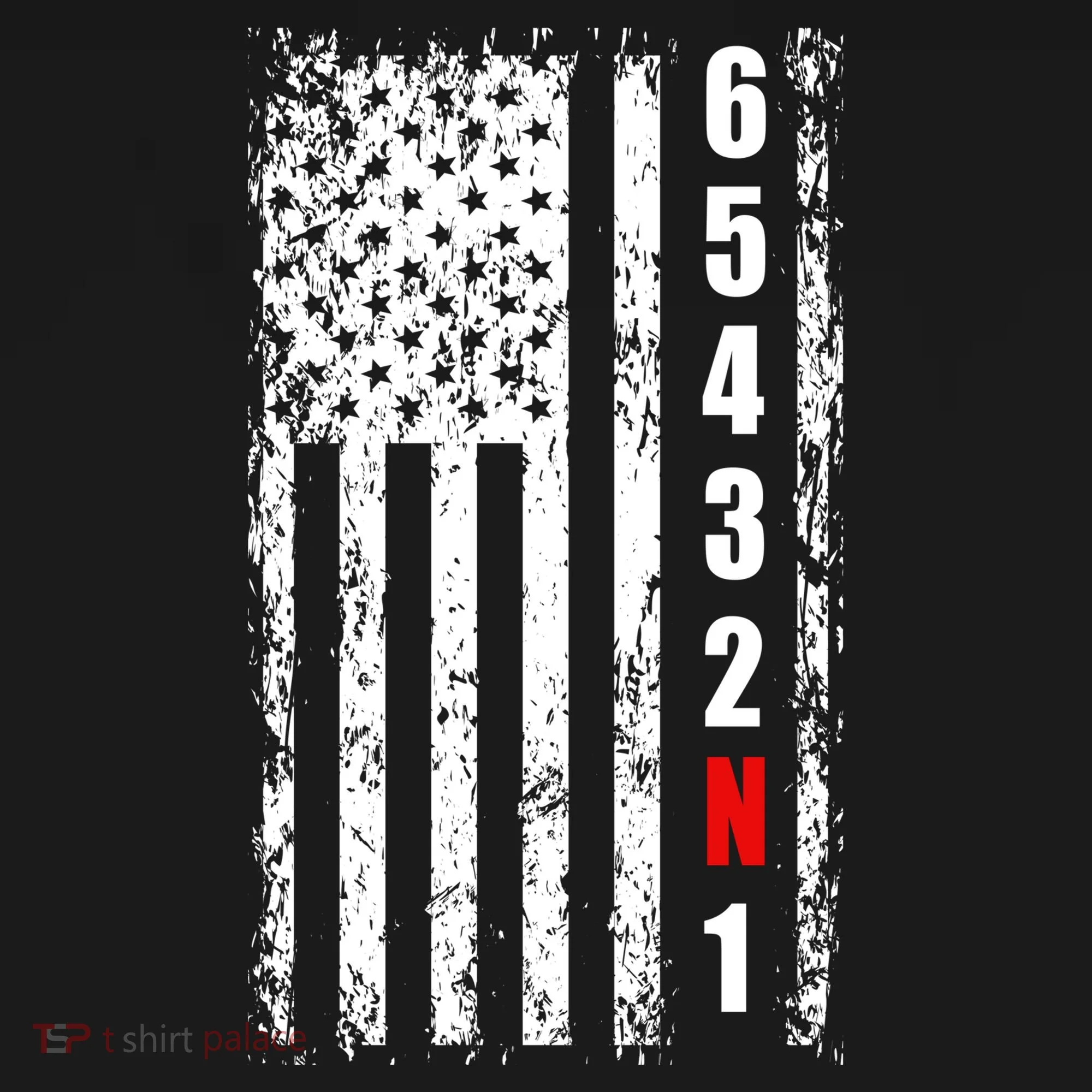 Gear Shift Racing Flag Neutral Doggie Tank