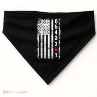 Gear Shift Racing Flag Neutral USA-Made Doggie Bandana thumb 0