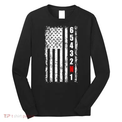 Gear Shift Racing Flag Neutral Long Sleeve Shirt