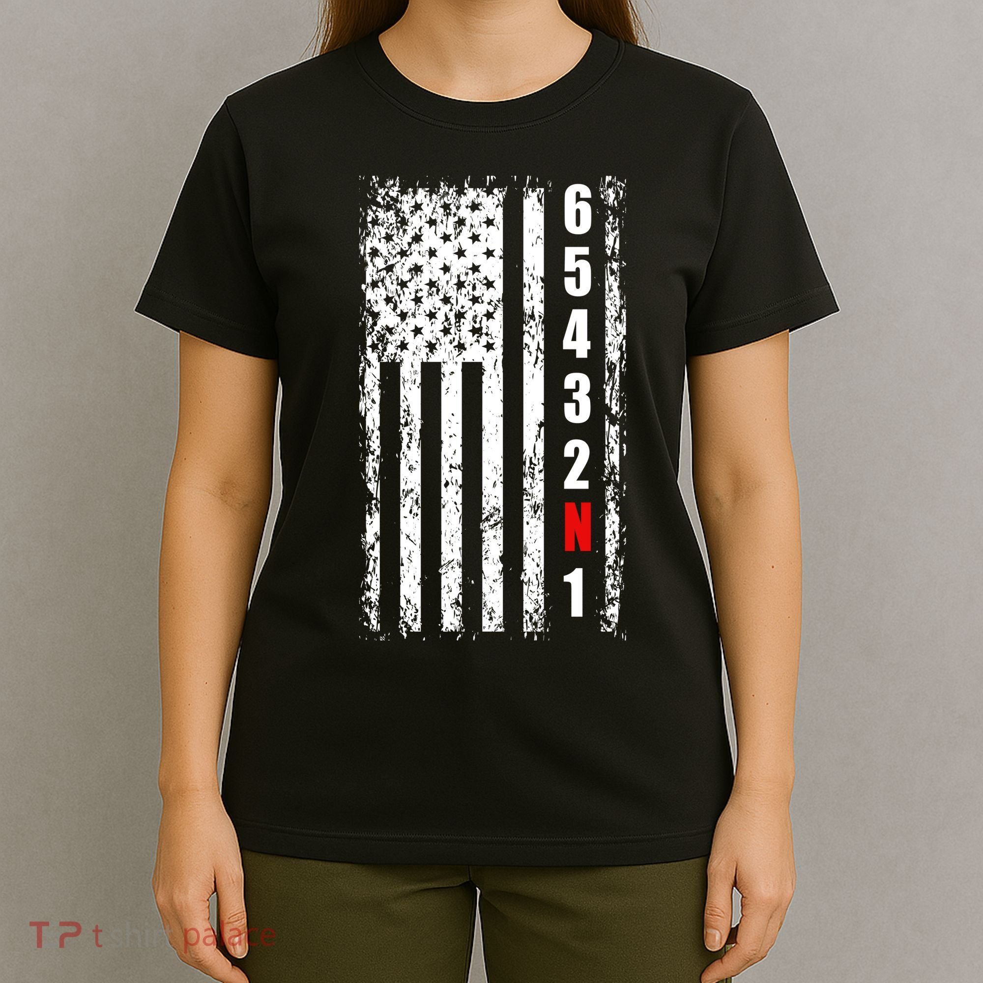 Gear Shift Racing Flag Neutral T-Shirt