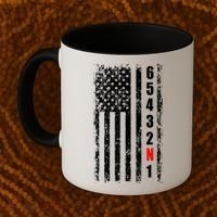 Gear Shift Racing Flag Neutral Coffee Mug thumb 2