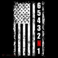 Gear Shift Racing Flag Neutral Ornament thumb 1