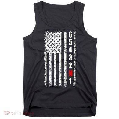 Gear Shift Racing Flag Neutral Tank Top