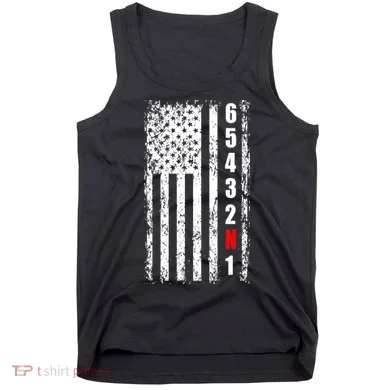Gear Shift Racing Flag Neutral Tank Top