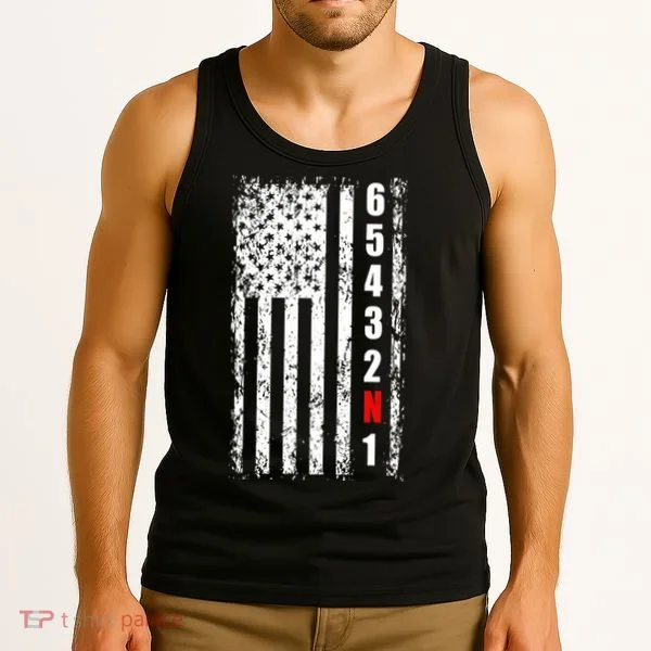 Gear Shift Racing Flag Neutral Tank Top