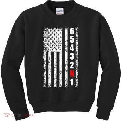 Gear Shift Racing Flag Neutral Kids Sweatshirt