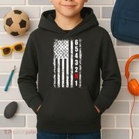 Gear Shift Racing Flag Neutral Kids Hoodie thumb 2