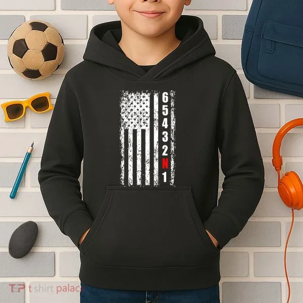Gear Shift Racing Flag Neutral Kids Hoodie