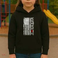 Gear Shift Racing Flag Neutral Kids Hoodie thumb 3