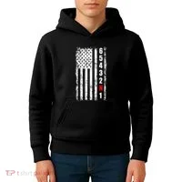 Gear Shift Racing Flag Neutral Kids Hoodie thumb 4