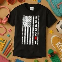 Gear Shift Racing Flag Neutral Kids T-Shirt thumb 3
