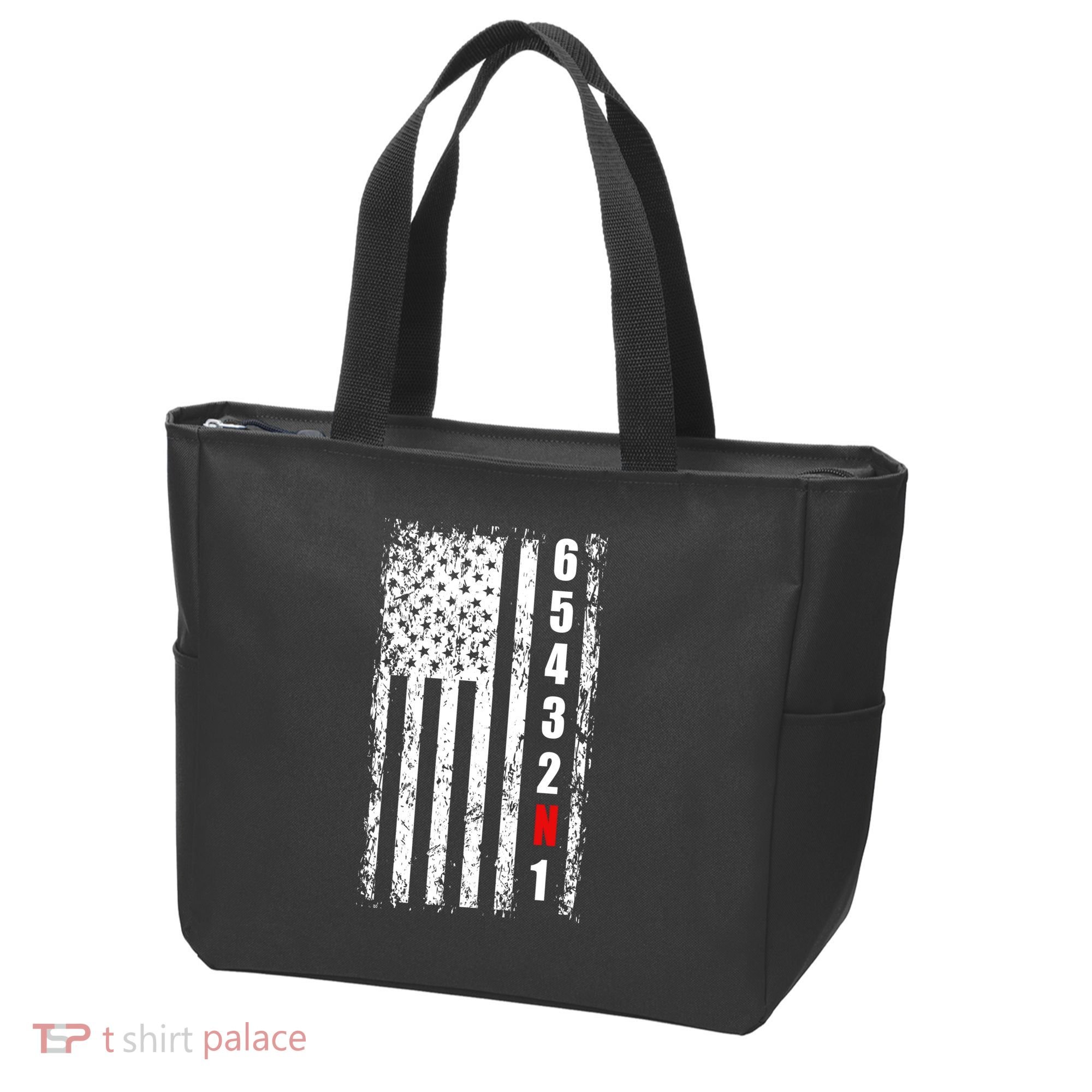 Gear Shift Racing Flag Neutral Tote Bag