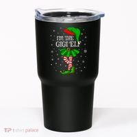 Gigi Elf Christmas Matching Family Elf Tumbler thumb 0