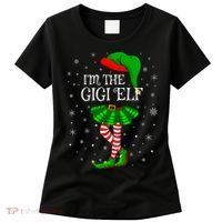 Gigi Elf Christmas Matching Family Elf Women's T-Shirt thumb 0