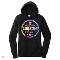 Gifted Education Crew Appreciation Week Back To School Gift Women's Hoodie thumb 0