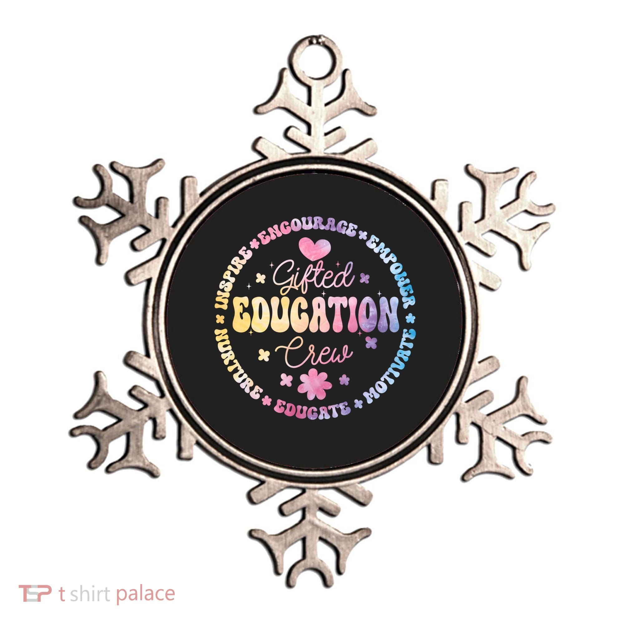 Gifted Education Crew Appreciation Week Back To School Gift Ornament