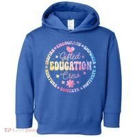 Gifted Education Crew Appreciation Week Back To School Gift Toddler Hoodie thumb 0
