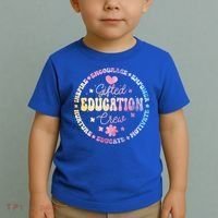 Gifted Education Crew Appreciation Week Back To School Gift Toddler T-Shirt thumb 2