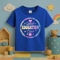 Gifted Education Crew Appreciation Week Back To School Gift Toddler T-Shirt thumb 3
