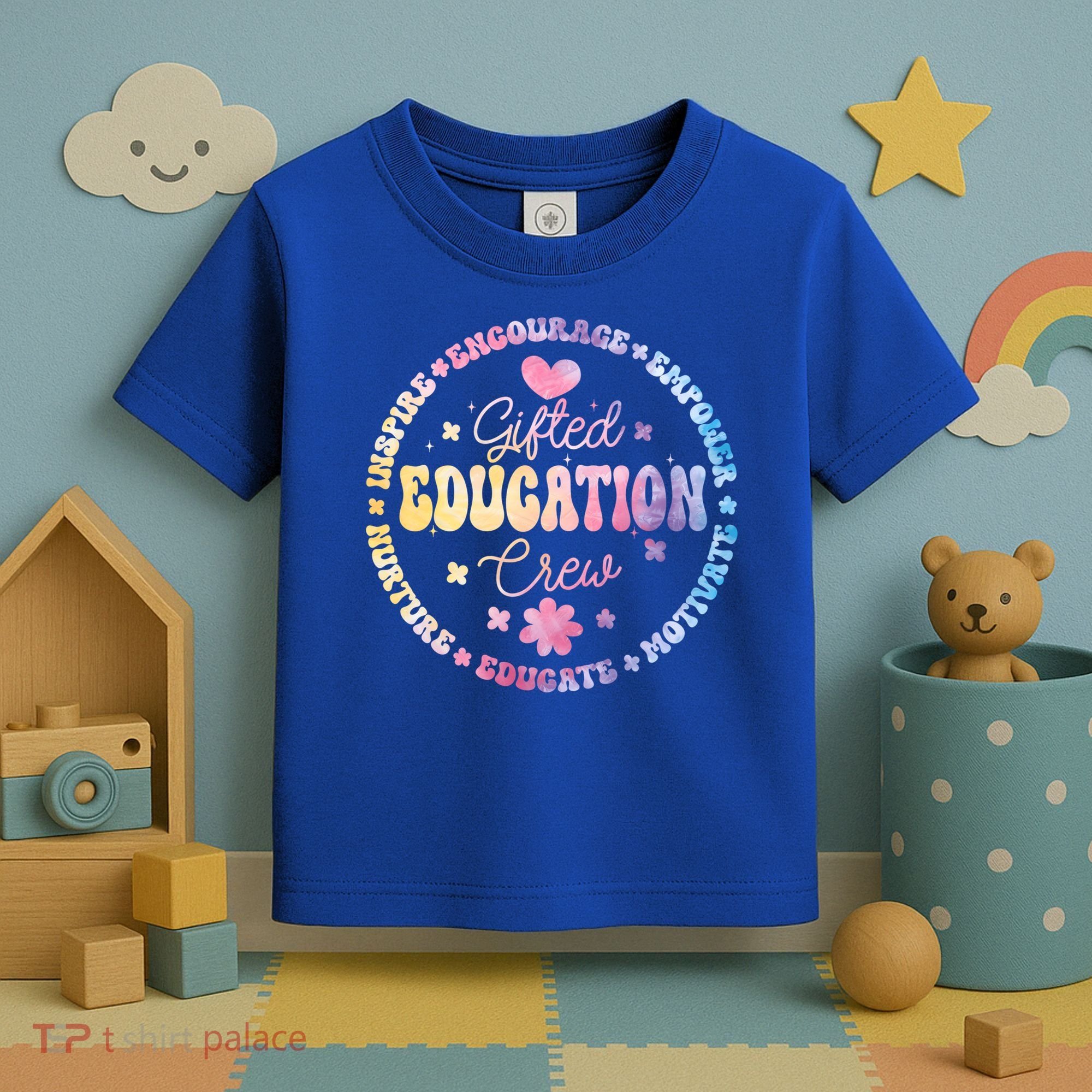Gifted Education Crew Appreciation Week Back To School Gift Toddler T-Shirt