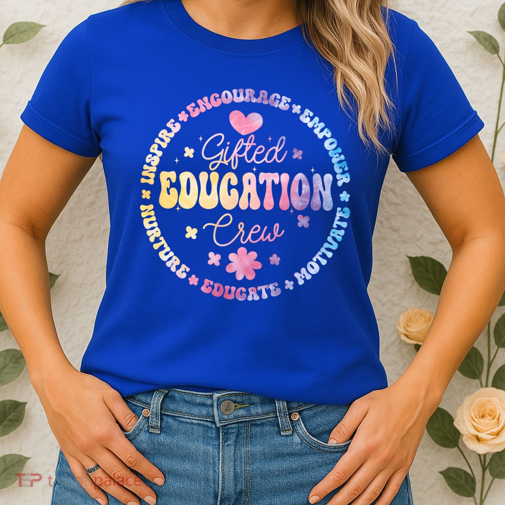 Gifted Education Crew Appreciation Week Back To School Gift Women's T-Shirt