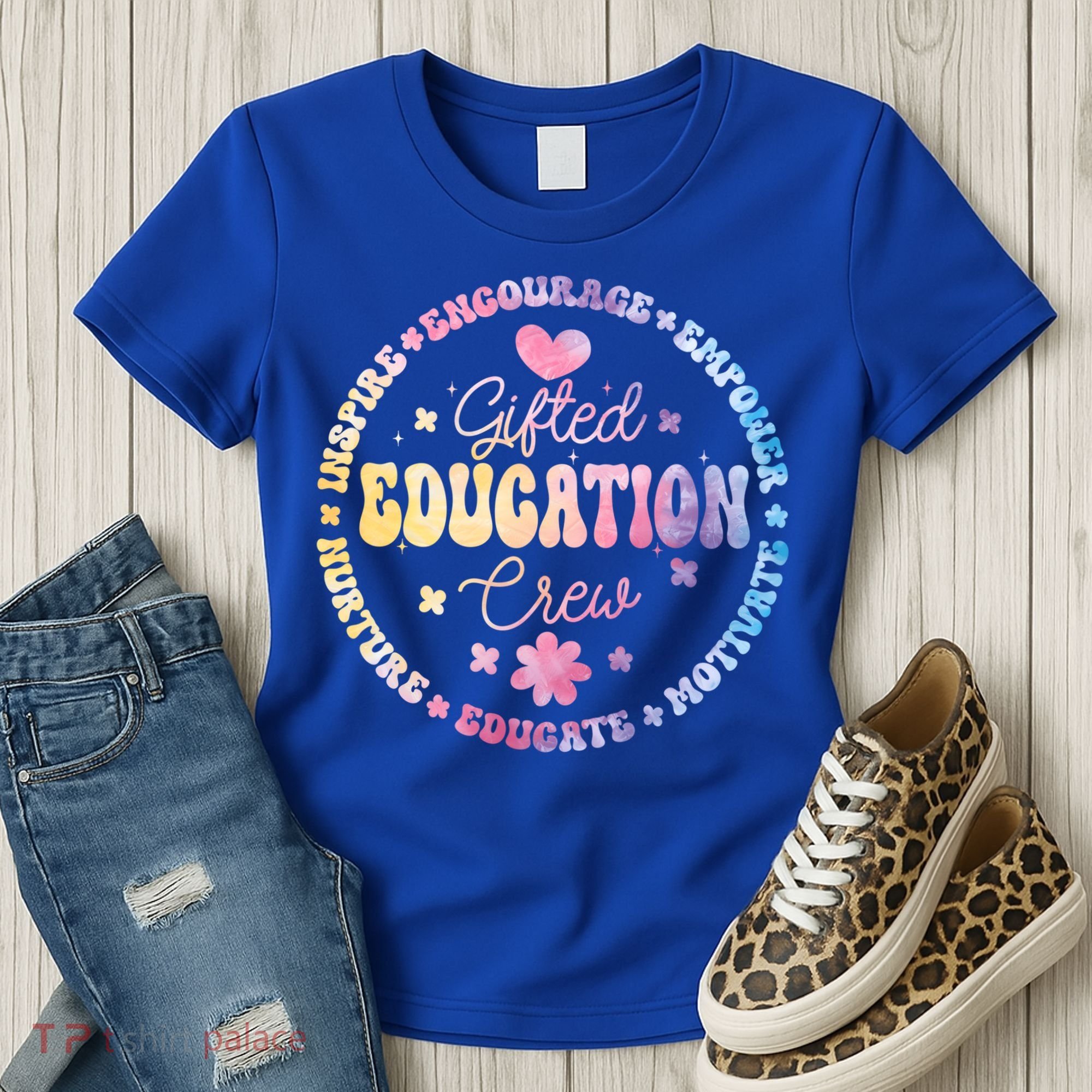 Gifted Education Crew Appreciation Week Back To School Gift Women's T-Shirt