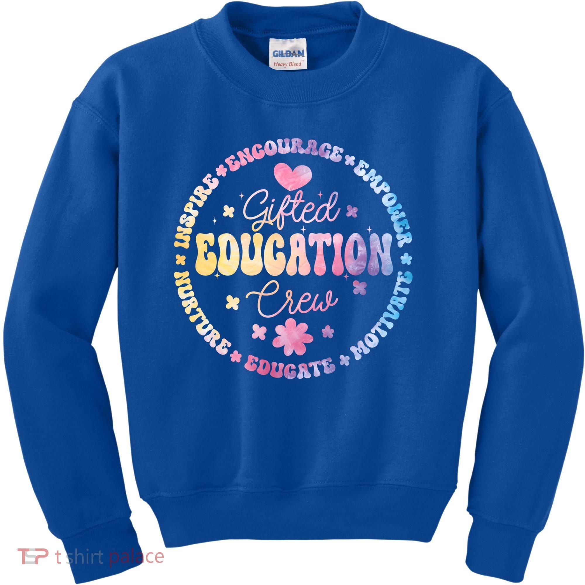 Gifted Education Crew Appreciation Week Back To School Gift Kids Sweatshirt