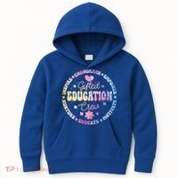 Gifted Education Crew Appreciation Week Back To School Gift Kids Hoodie thumb 0