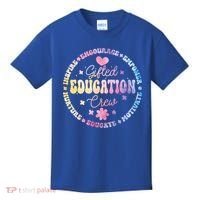Gifted Education Crew Appreciation Week Back To School Gift Kids T-Shirt thumb 0