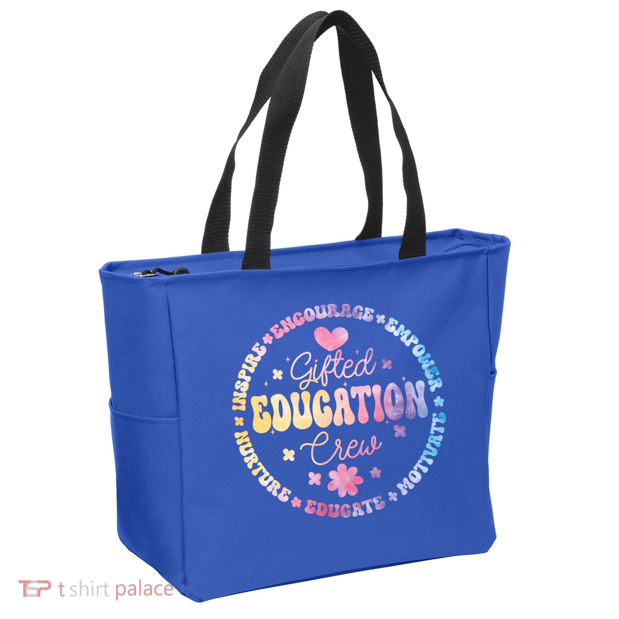 Gifted Education Crew Appreciation Week Back To School Gift Tote Bag