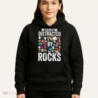 Geology Easily Distracted By Rocks For Geologist Hoodie thumb 5