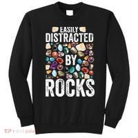 Geology Easily Distracted By Rocks For Geologist Sweatshirt thumb 0