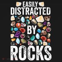 Geology Easily Distracted By Rocks For Geologist Baby Bodysuit thumb 2