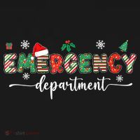 Groovy Emergency Department Christmas Santa Er Crew Nurse Women's Hoodie thumb 2