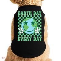 Groovy Earth Day Everyday Earth Day Women Doggie Tank thumb 0