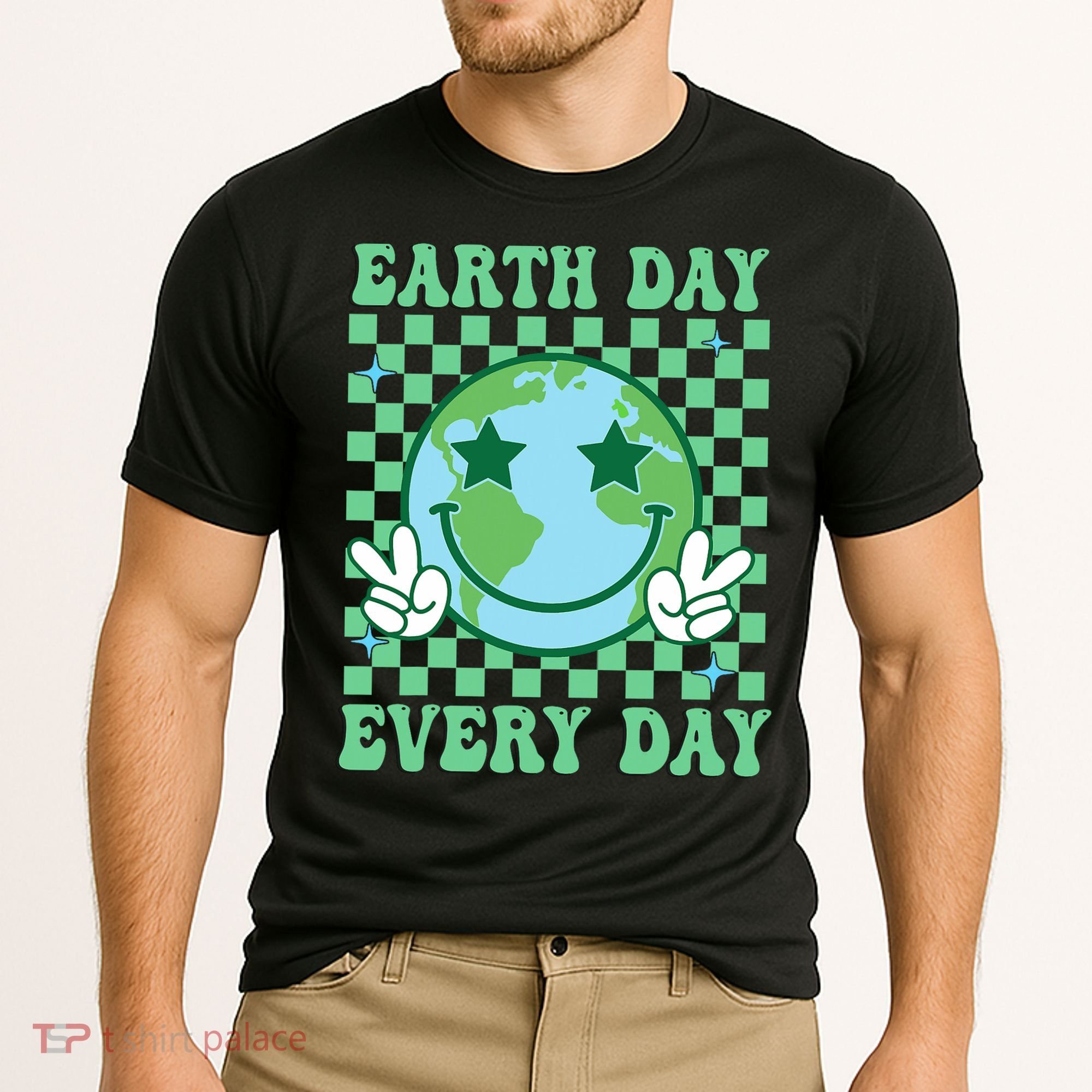 Groovy Earth Day Everyday Earth Day Women Cooling Performance Crew T-Shirt