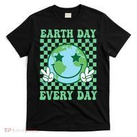 Groovy Earth Day Everyday Earth Day Women T-Shirt thumb 0