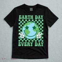 Groovy Earth Day Everyday Earth Day Women T-Shirt thumb 5