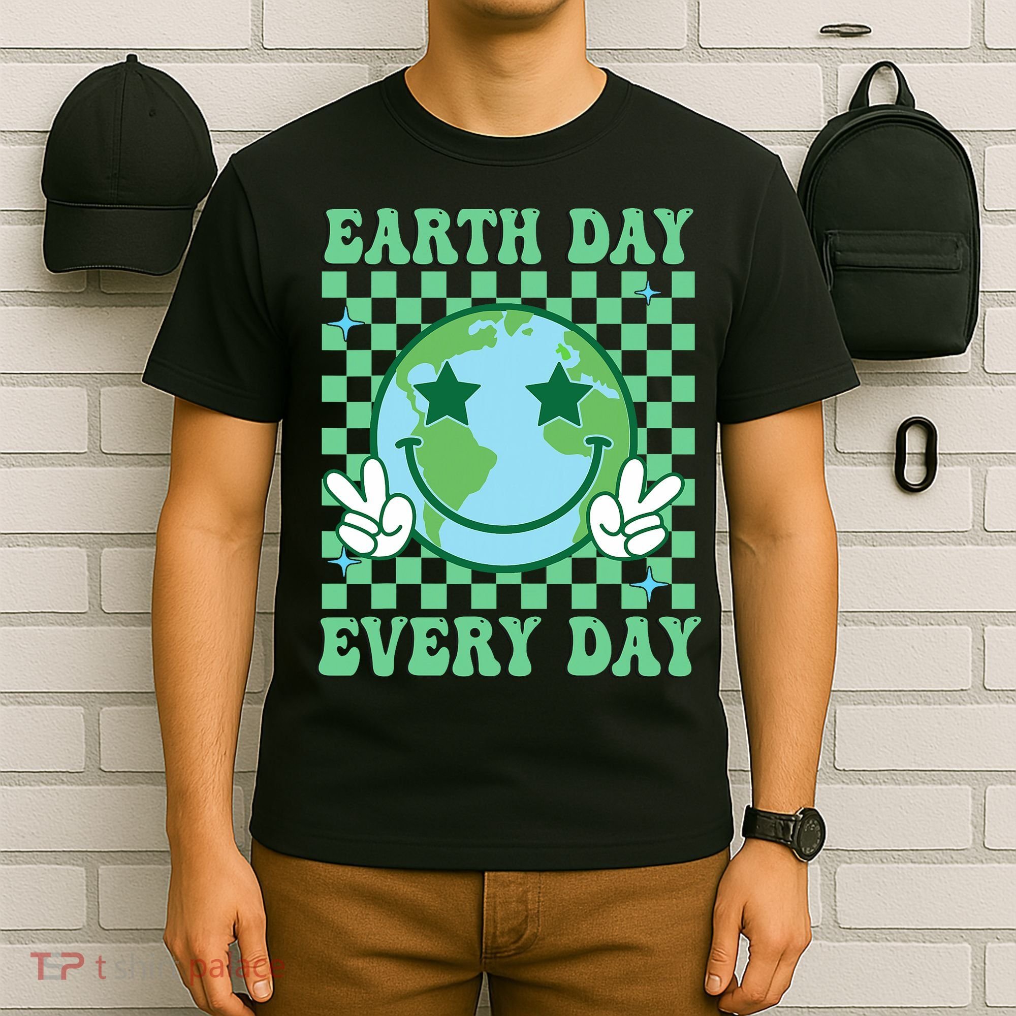 Groovy Earth Day Everyday Earth Day Women T-Shirt