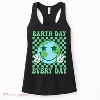 Groovy Earth Day Everyday Earth Day Women Women's Tank Top thumb 0