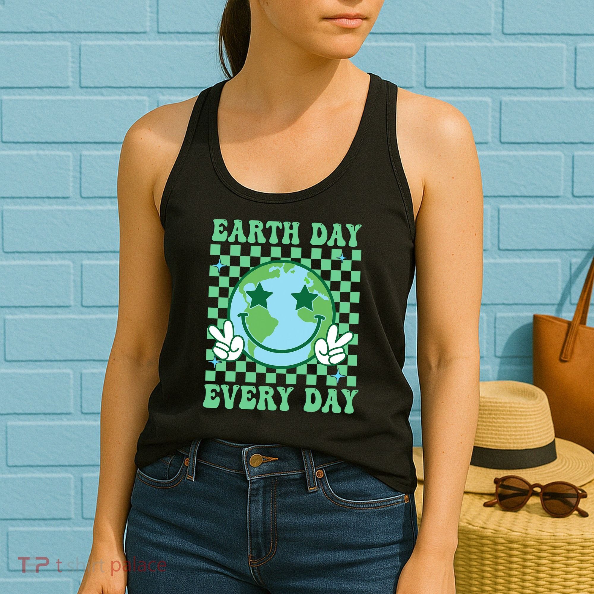 Groovy Earth Day Everyday Earth Day Women Women's Tank Top