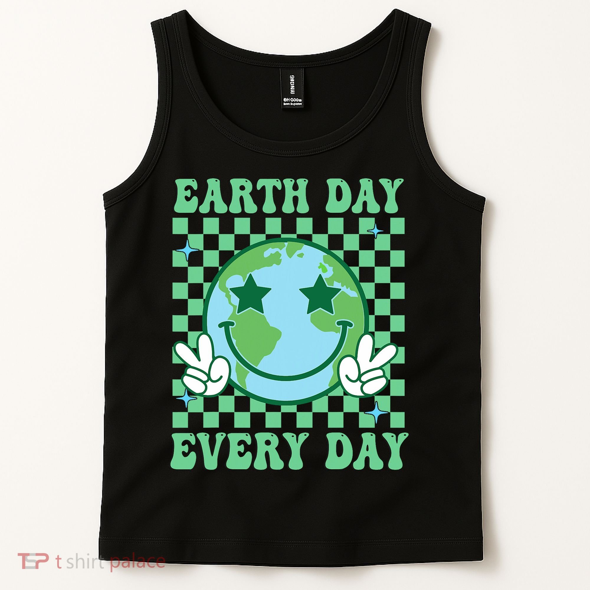 Groovy Earth Day Everyday Earth Day Women Tank Top