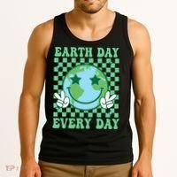 Groovy Earth Day Everyday Earth Day Women Tank Top thumb 3