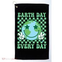 Groovy Earth Day Everyday Earth Day Women Golf Towel thumb 0