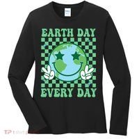 Groovy Earth Day Everyday Earth Day Women Women's Long Sleeve Shirt thumb 0