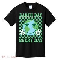 Groovy Earth Day Everyday Earth Day Women Kids T-Shirt thumb 0