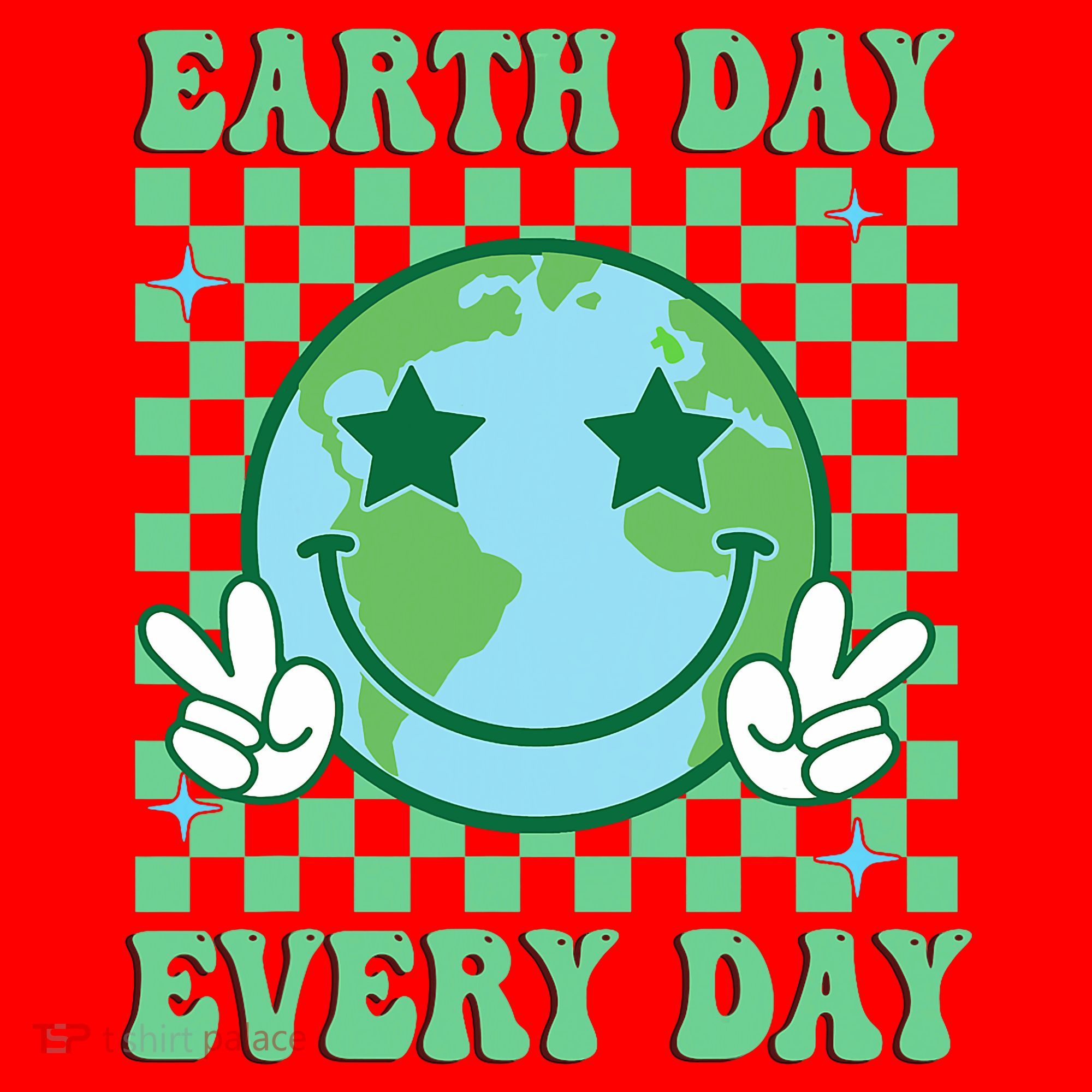 Groovy Earth Day Everyday Earth Day Women Santa Hat