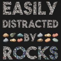 Geology Easily Distracted By Rocks Collector Geologist Hound Women's Hoodie thumb 2