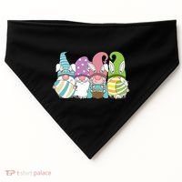 Gnome Easter Egg Hunt USA-Made Doggie Bandana thumb 0